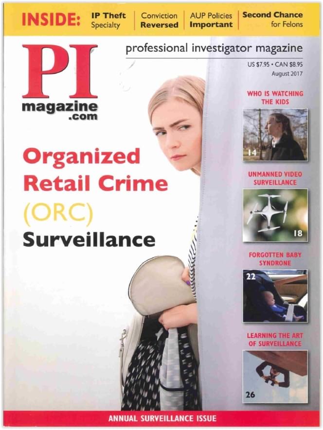 PI Magazine Organized Retail Crime Surveillance Article